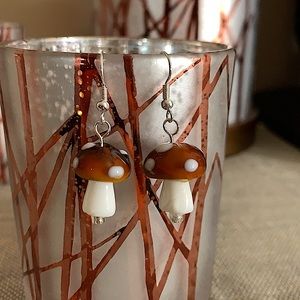 Handmade Mushrooms Earrings